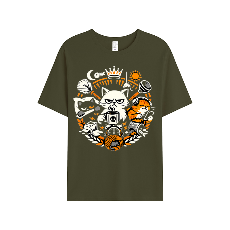 T-Shirt Katzenliebe Pur