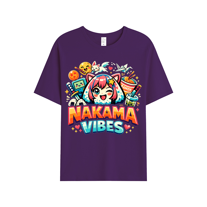 T-Shirt Nakama Vibes – Anime Freundschafts-Design