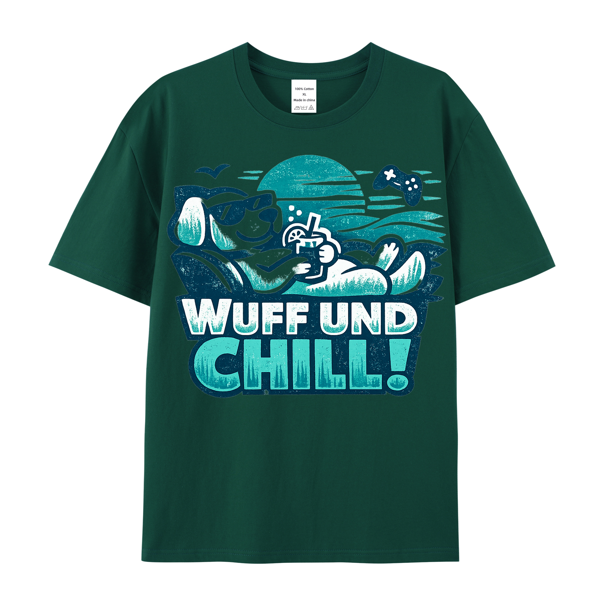 Wuff und Chill! t-shirt