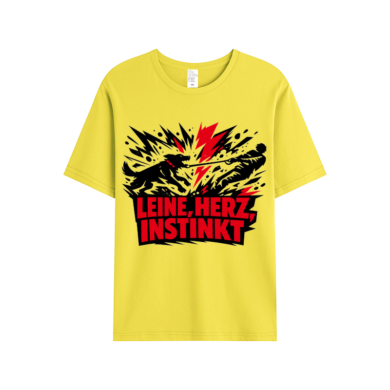 T-Shirt Leinenherz Instinkt