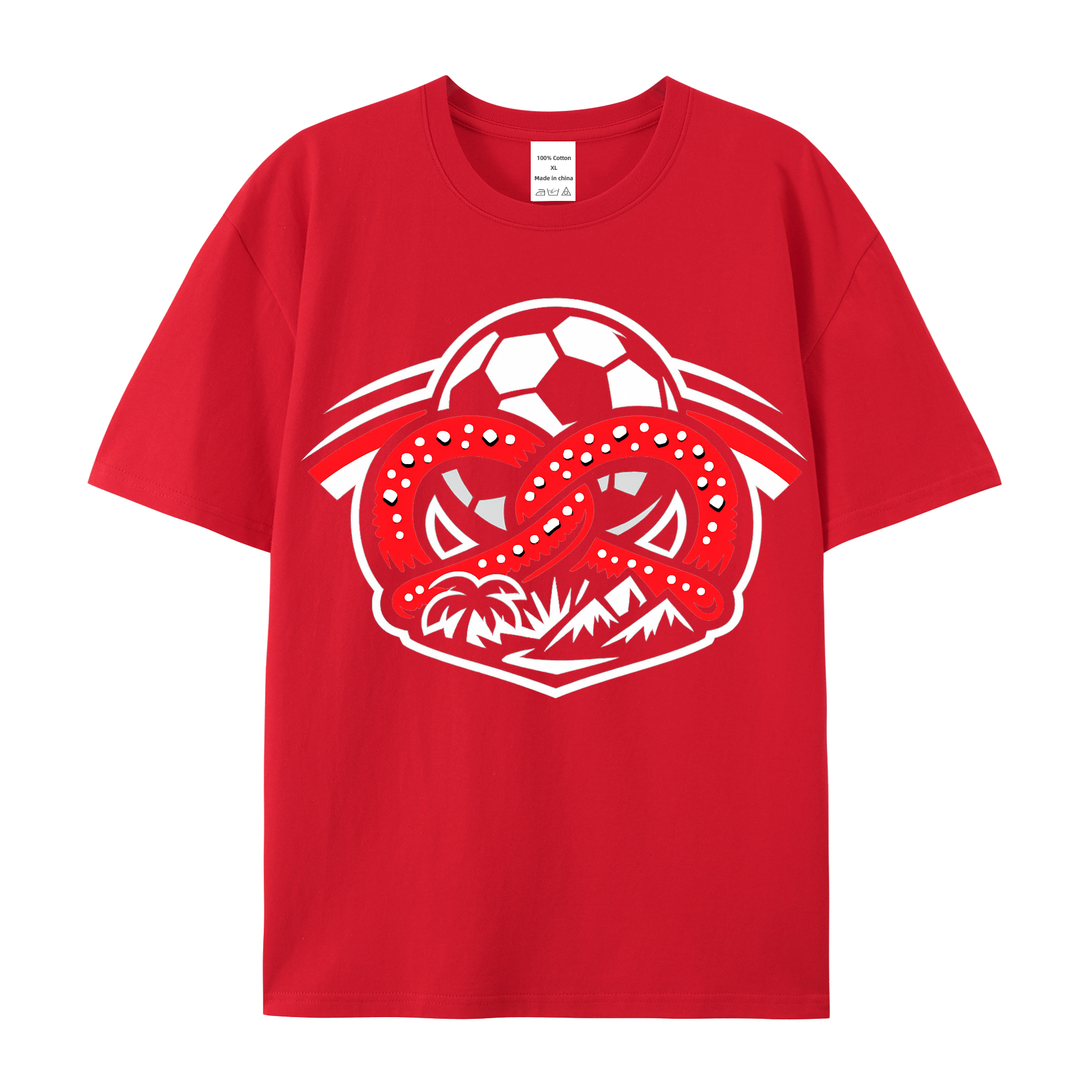 T-shirt wortgewandte WM-Stimmung im Lichtwirbel