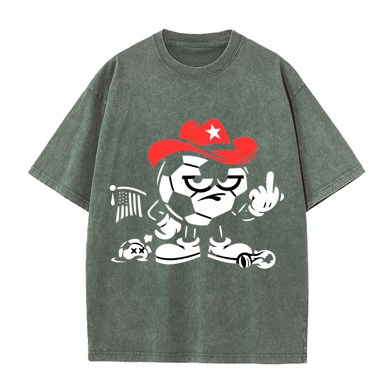 T-shirt Weltmeister-Warnhinweis Prototyp