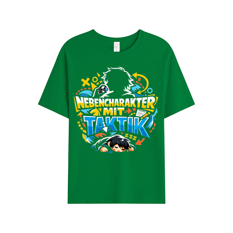 T-Shirt Anime Taktikheld Nebencharakter Style