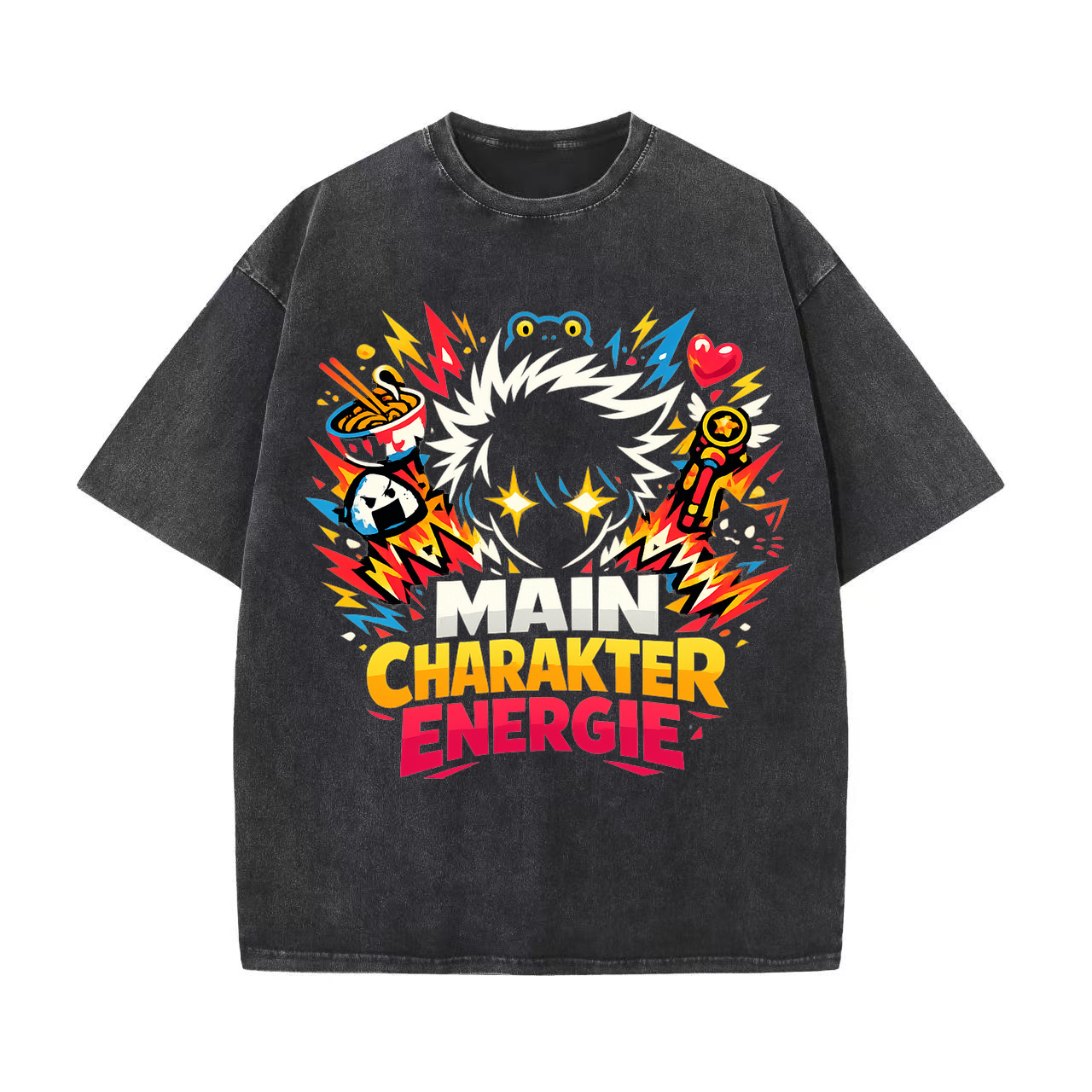 T-Shirt Main Character Energy Anime Vibes