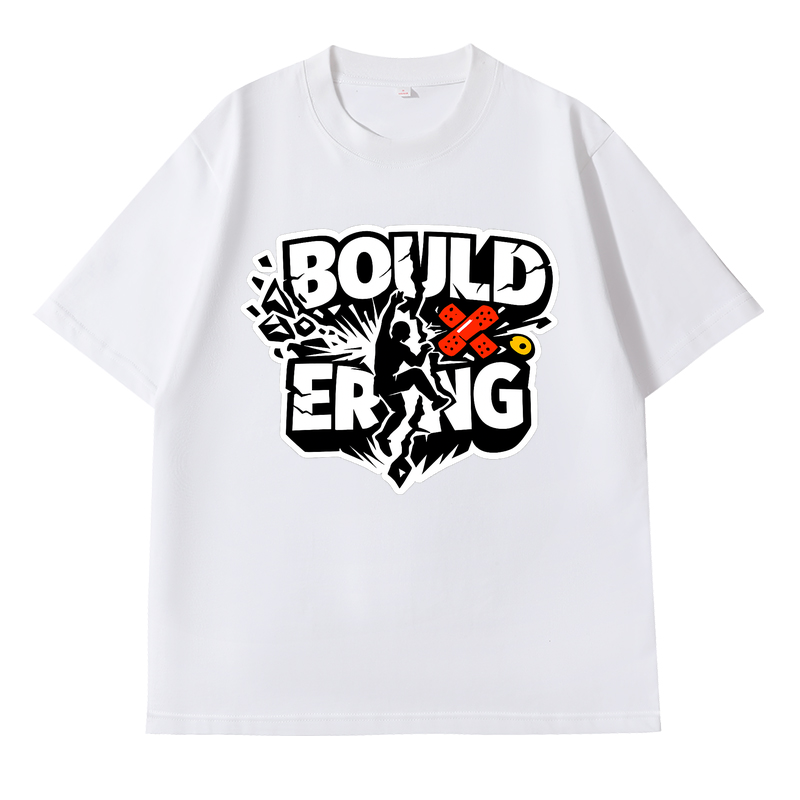 T-shirt - 100% gekämmte Baumwolle - Unisex / 300g Chalk Echo
