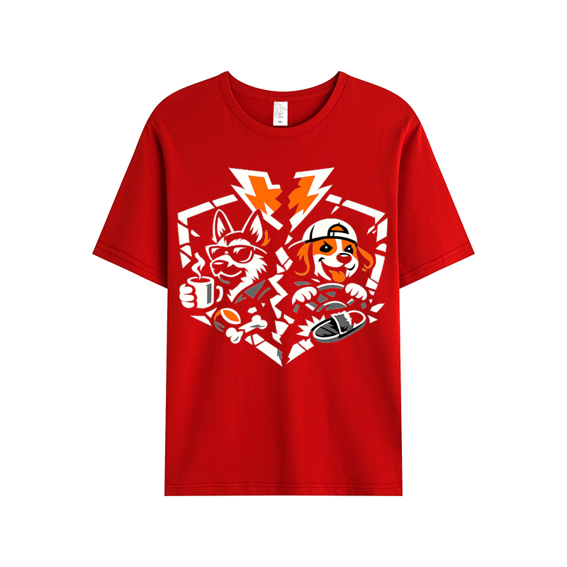 T-Shirt Hundeherz Lieblingsrudel