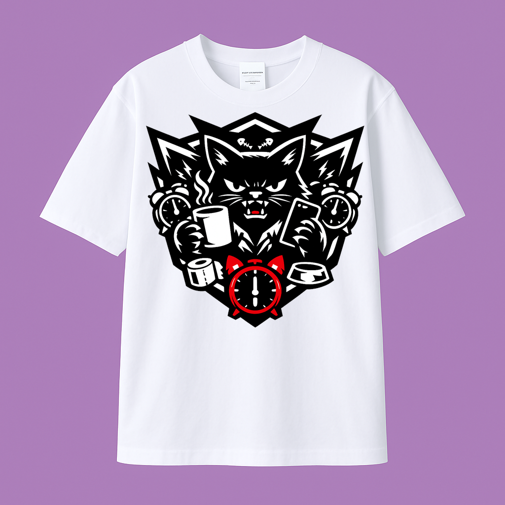 T-Shirt Katzenliebe Pur