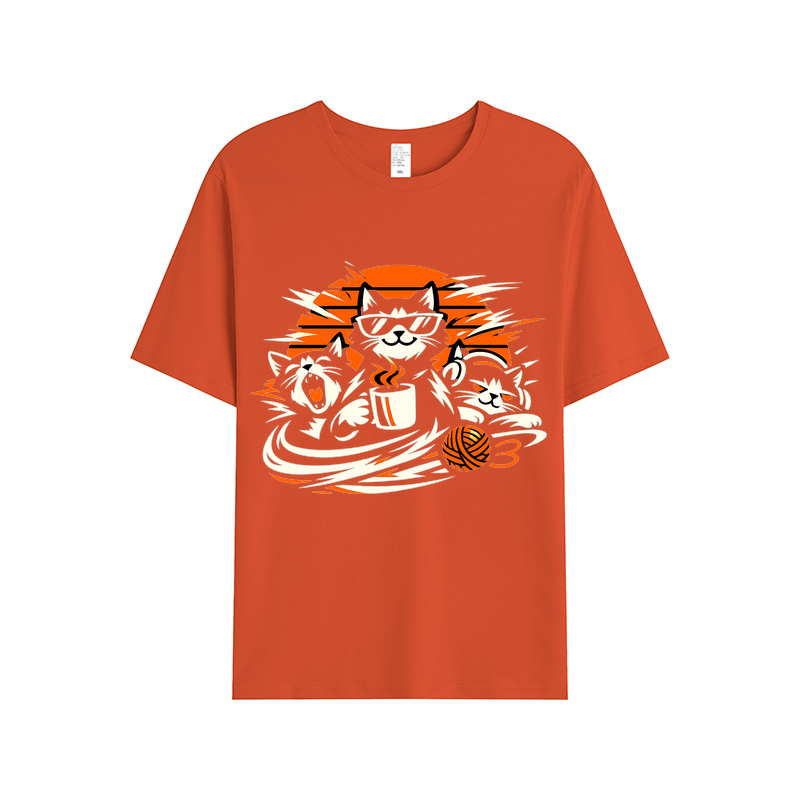 T-Shirt Schnurrige Katzenliebe