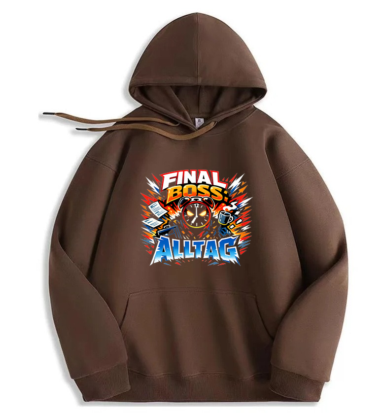 Hoodie Final Boss Alltag Mode