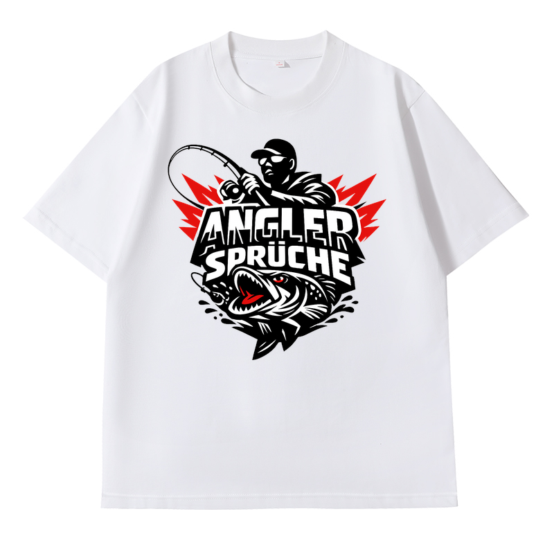 t-shirt Angelglück am Wasser