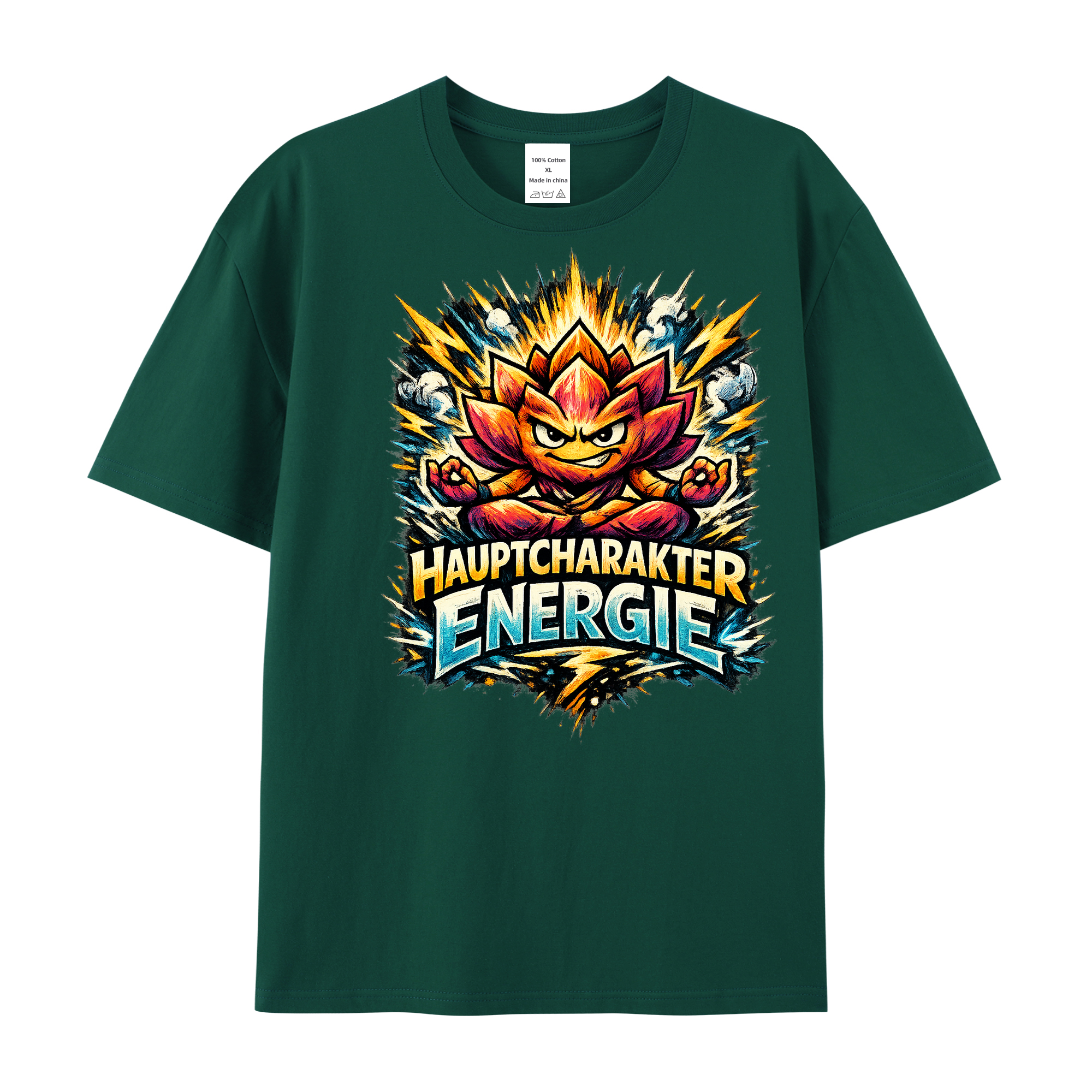 t-shirt Hauptcharakter Yoga Flow