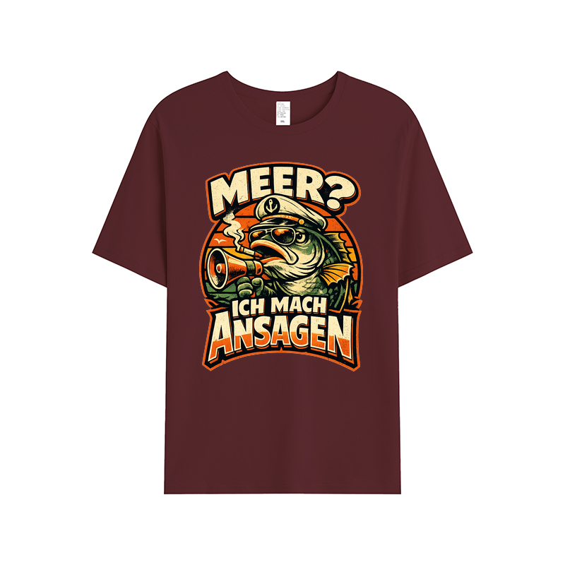 T-Shirt Meer Ansagen Angler Edition
