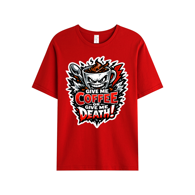 T-Shirt Espresso Riot Emblem: Rebellion für Kaffeekenner