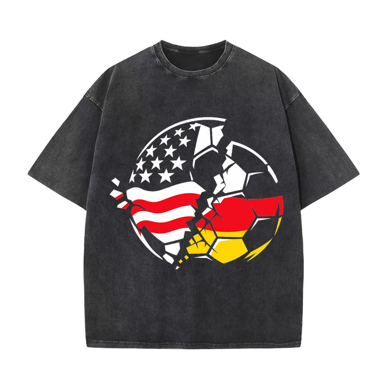 T-shirt Glitzerndes Grätschen im Sternenstaub