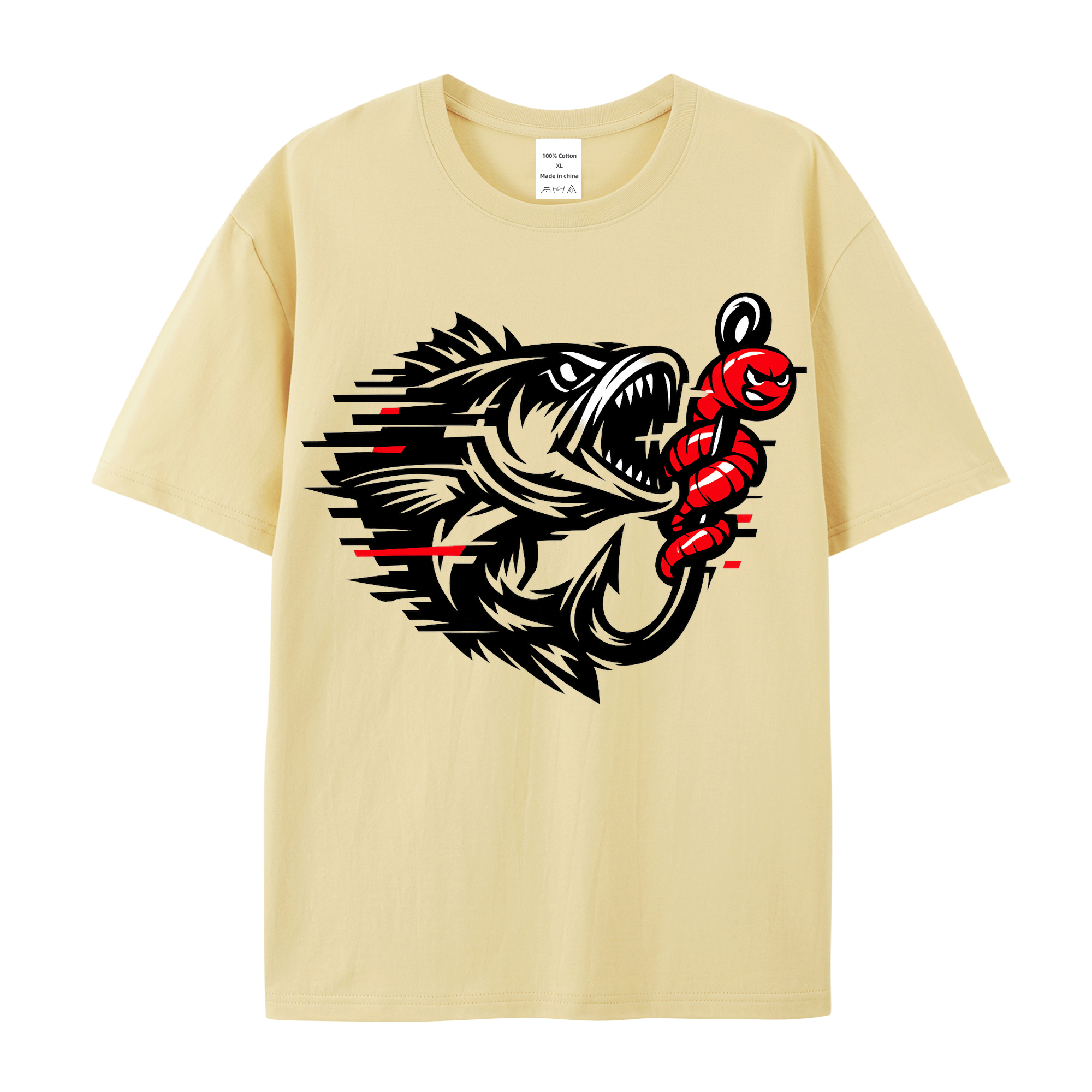 t-shirt Angelglück am Wasser