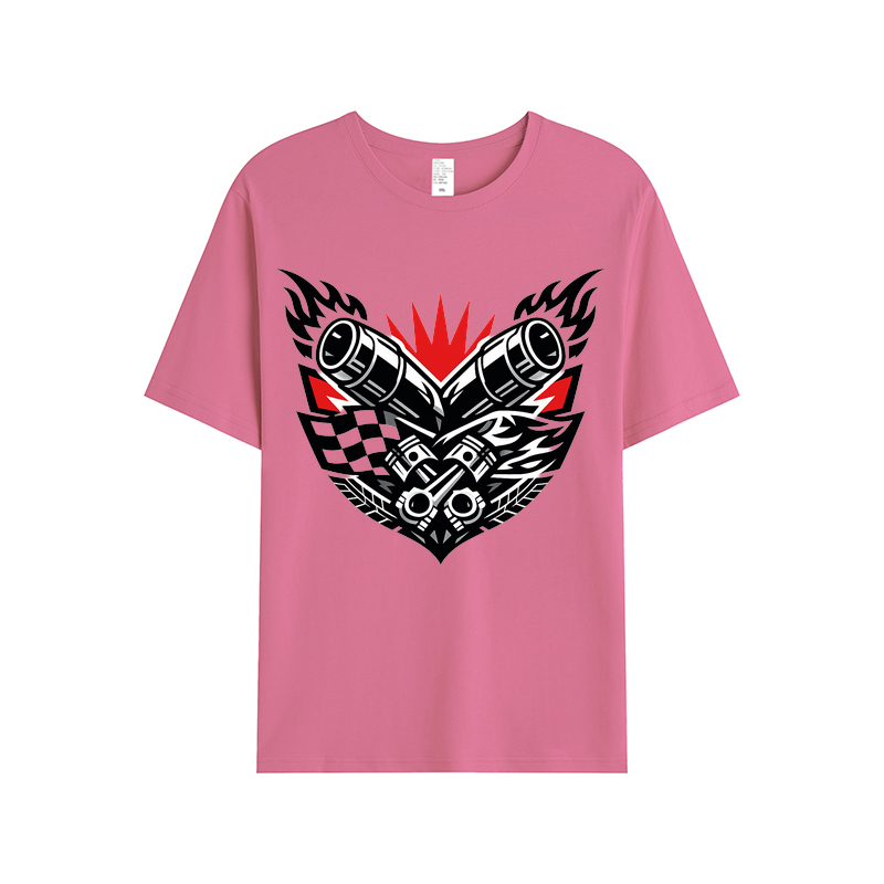 T-shirt Auspuff-Eid des Helden Emblem