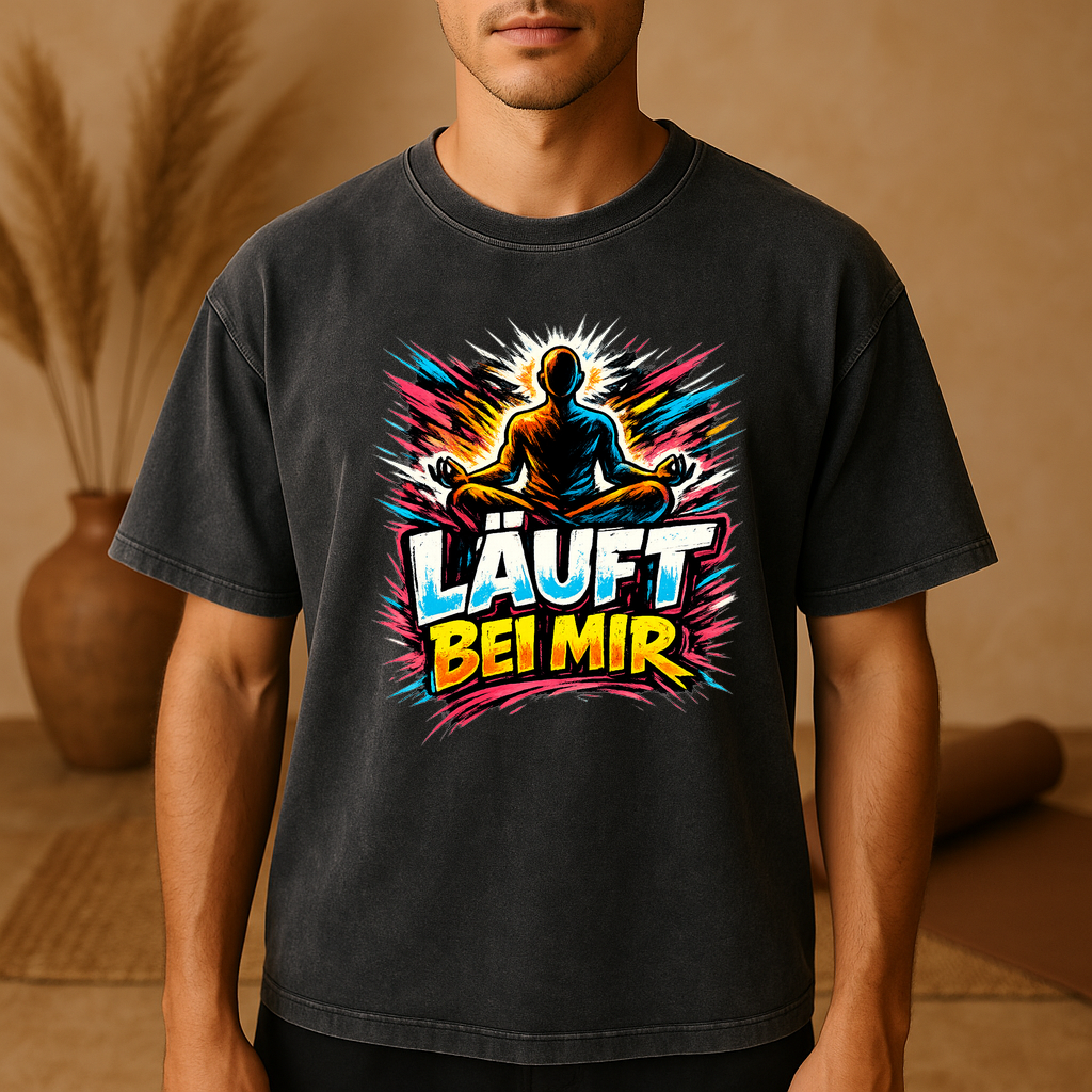 T-Shirt Yoga Flow Läuft bei mir