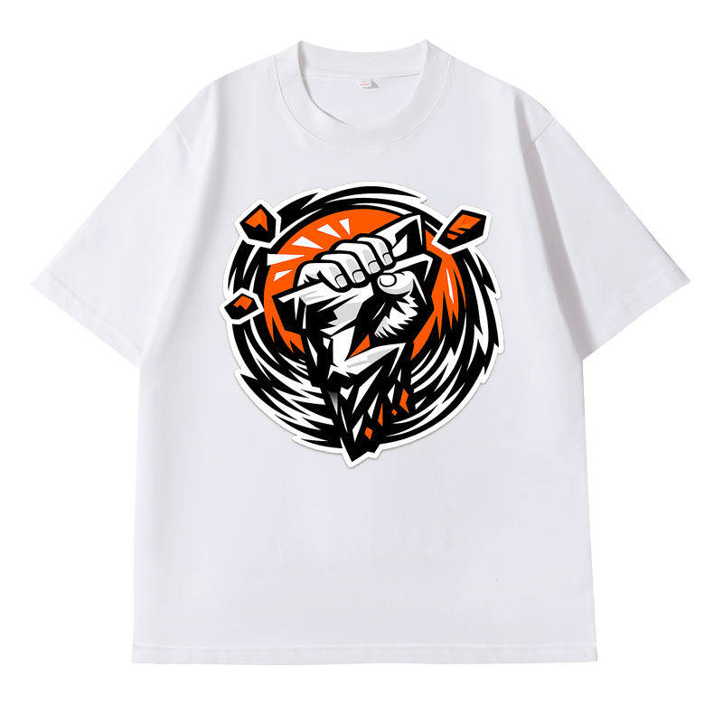 T-shirt - 100% gekämmte Baumwolle - Unisex / 300g Cliff Hug