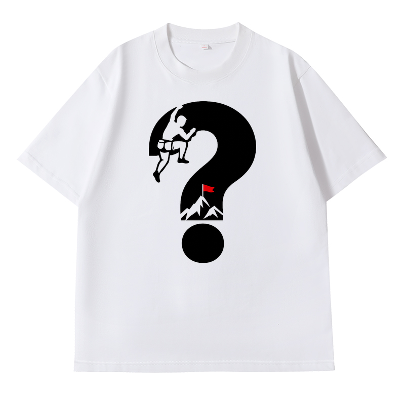 T-shirt - 100% gekämmte Baumwolle - Unisex / 300g Chalk Apex