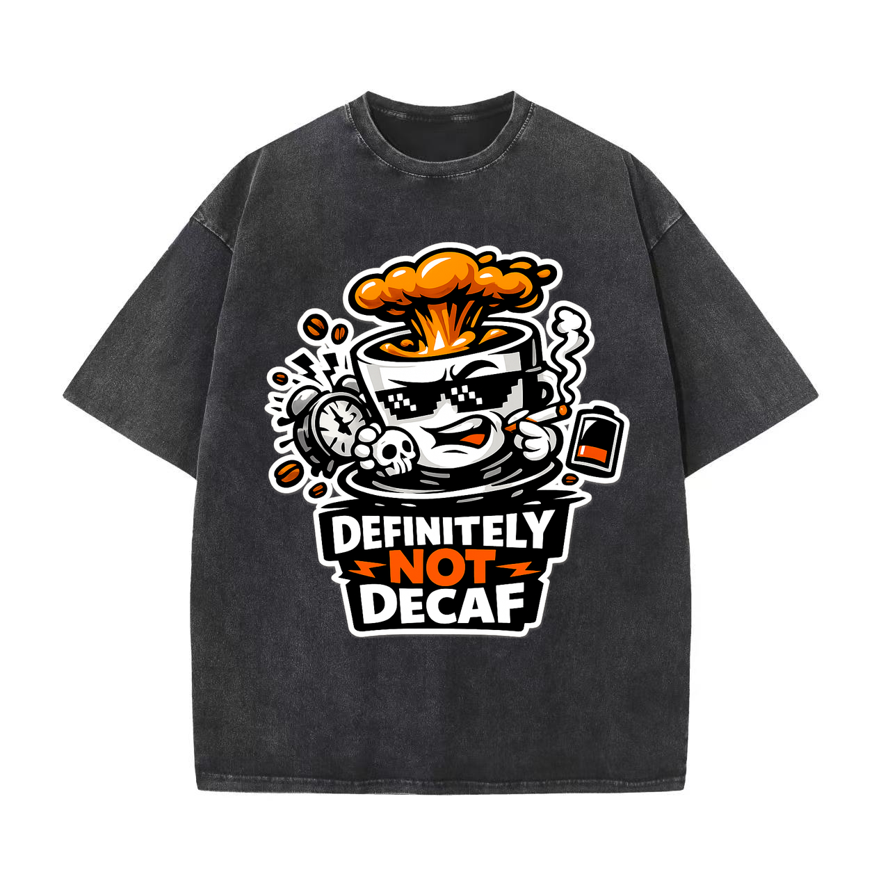 T-shirt Bean Mirage: Kaffeegenuss als Illusion