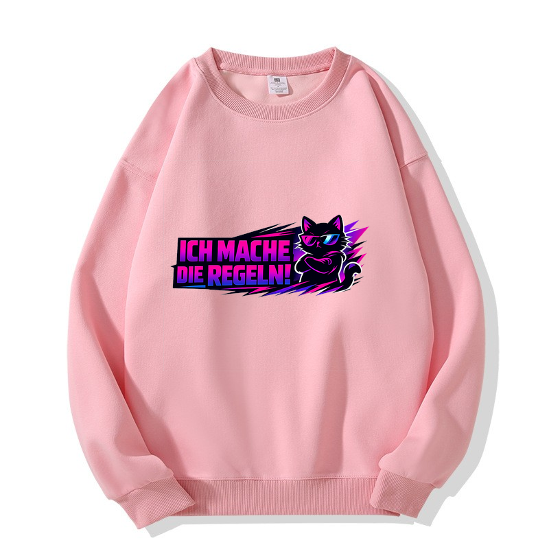 Sweatshirt Katzenboss Regelt Alles