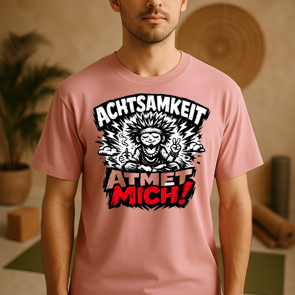 T-Shirt Achtsamkeitsatmer Yoga Yogi