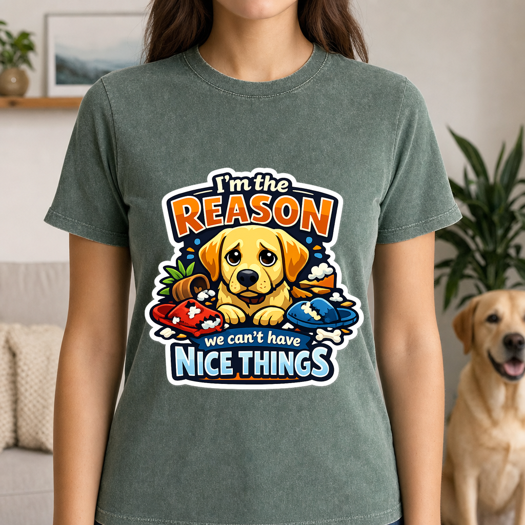 T-shirt I'm the Reason We Can't Have Nice Things Dog