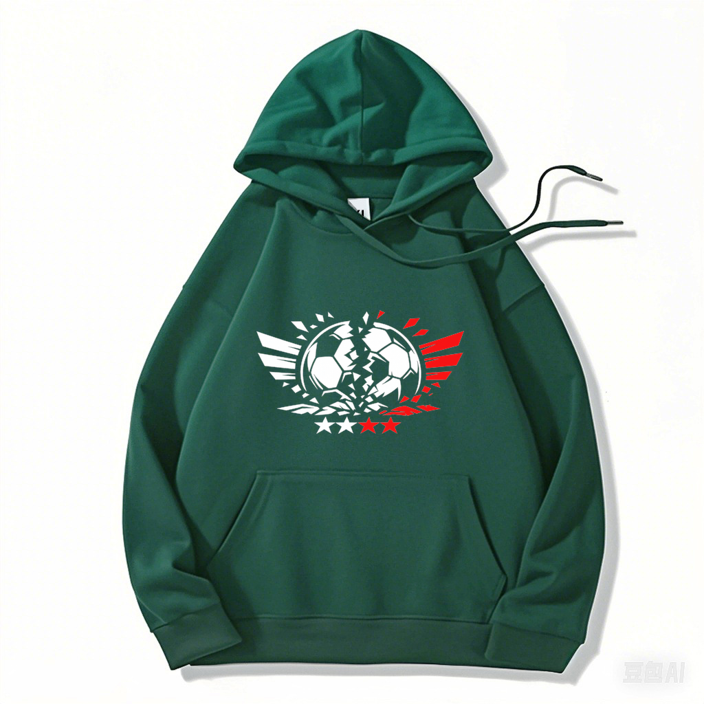 Hoodie Unaufhaltsamer Kontrast im Lichtsturm