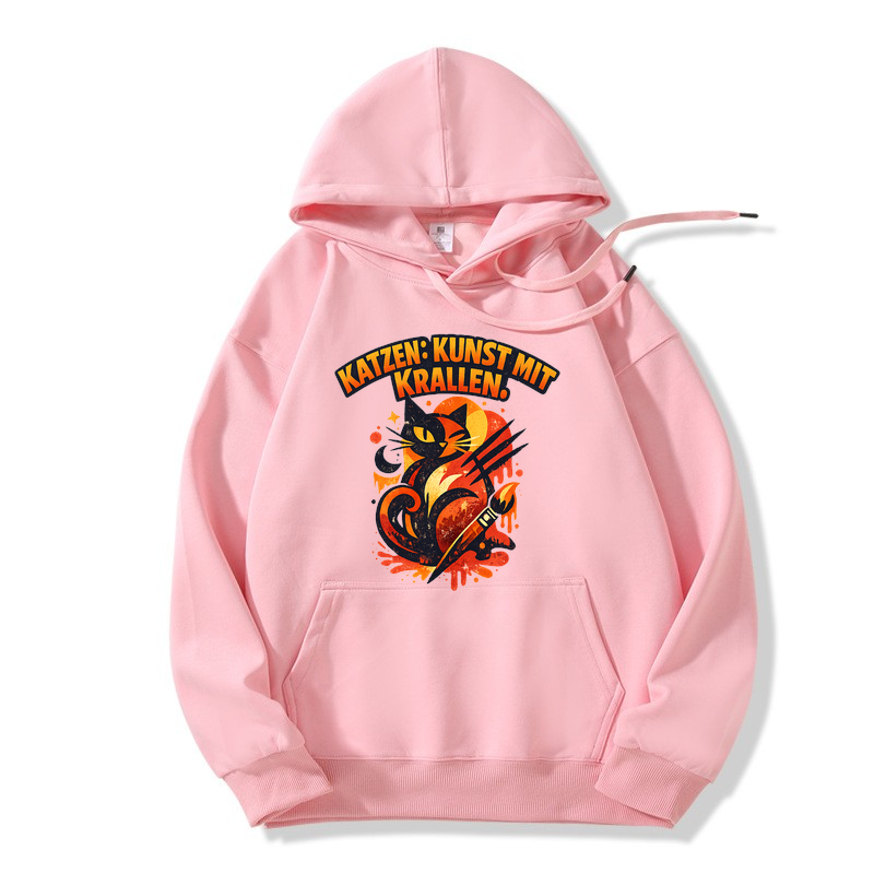 Hoodie KrallenKunst für Katzenliebhaber