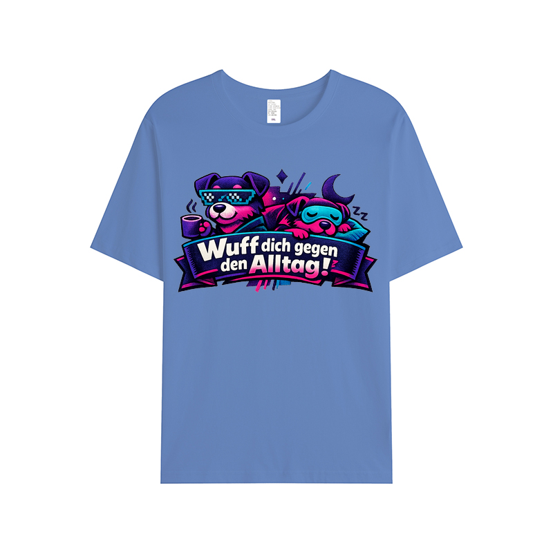 T-Shirt Wuffelpower für den Alltag