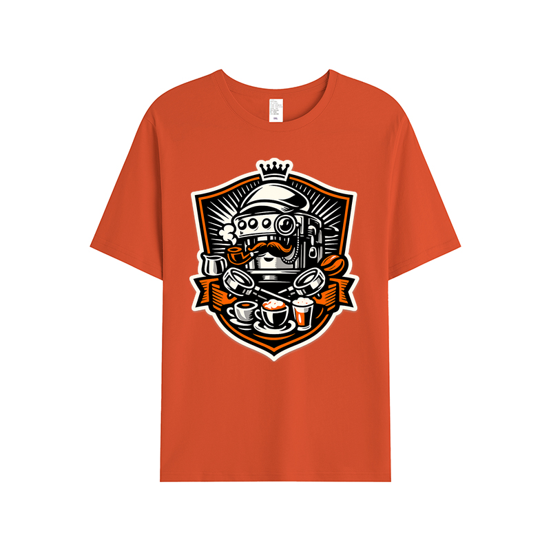 T-shirt Espresso Heraldry Wappen der Kaffeeliebe