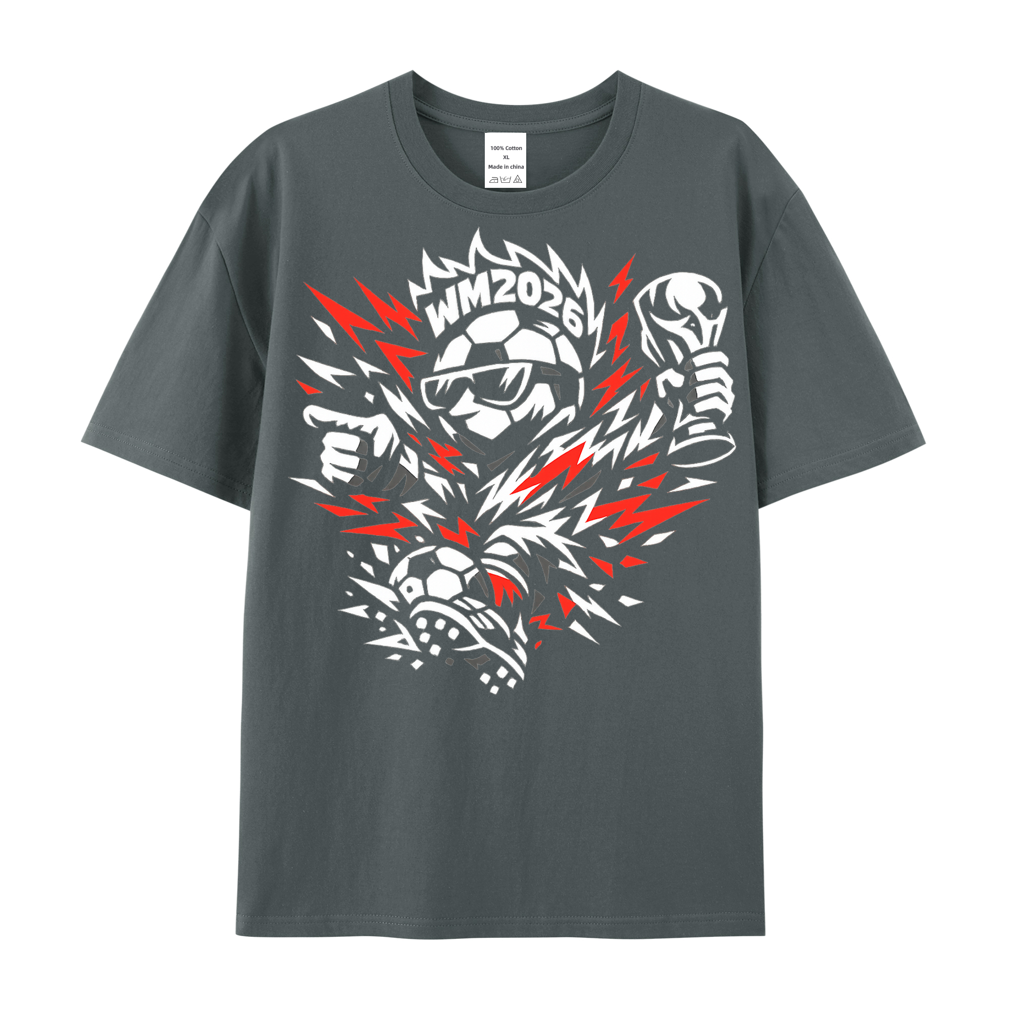 T-shirt Wirbelkrone im wilden Lichtwirbel