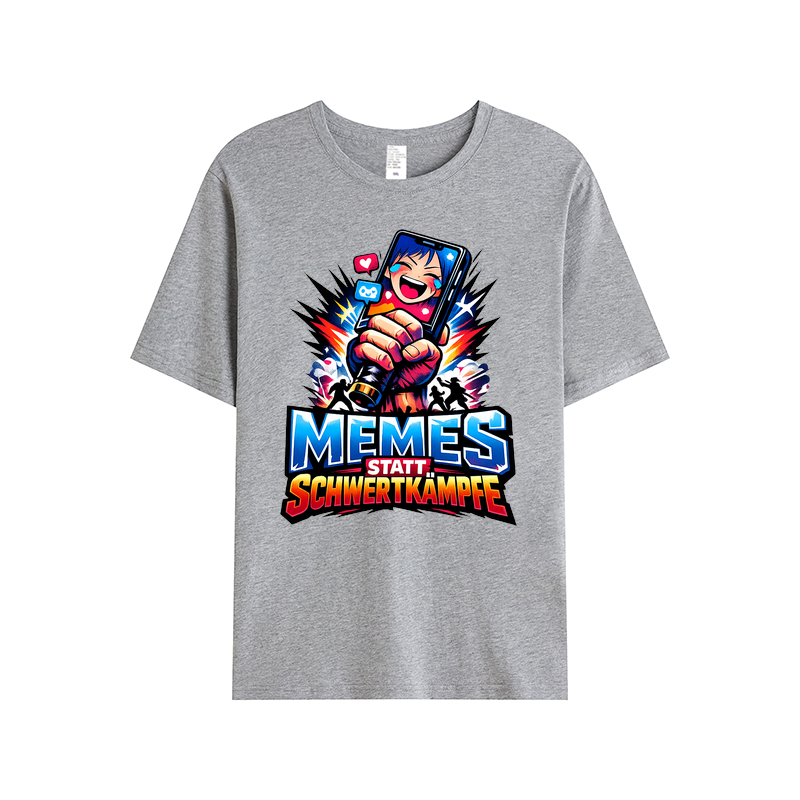 T-Shirt MemeKampf – Anime & Memes statt Schwertkampf