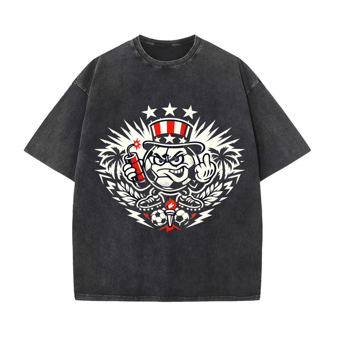 T-shirt Rasender Papierlöwe Vintage Parodie