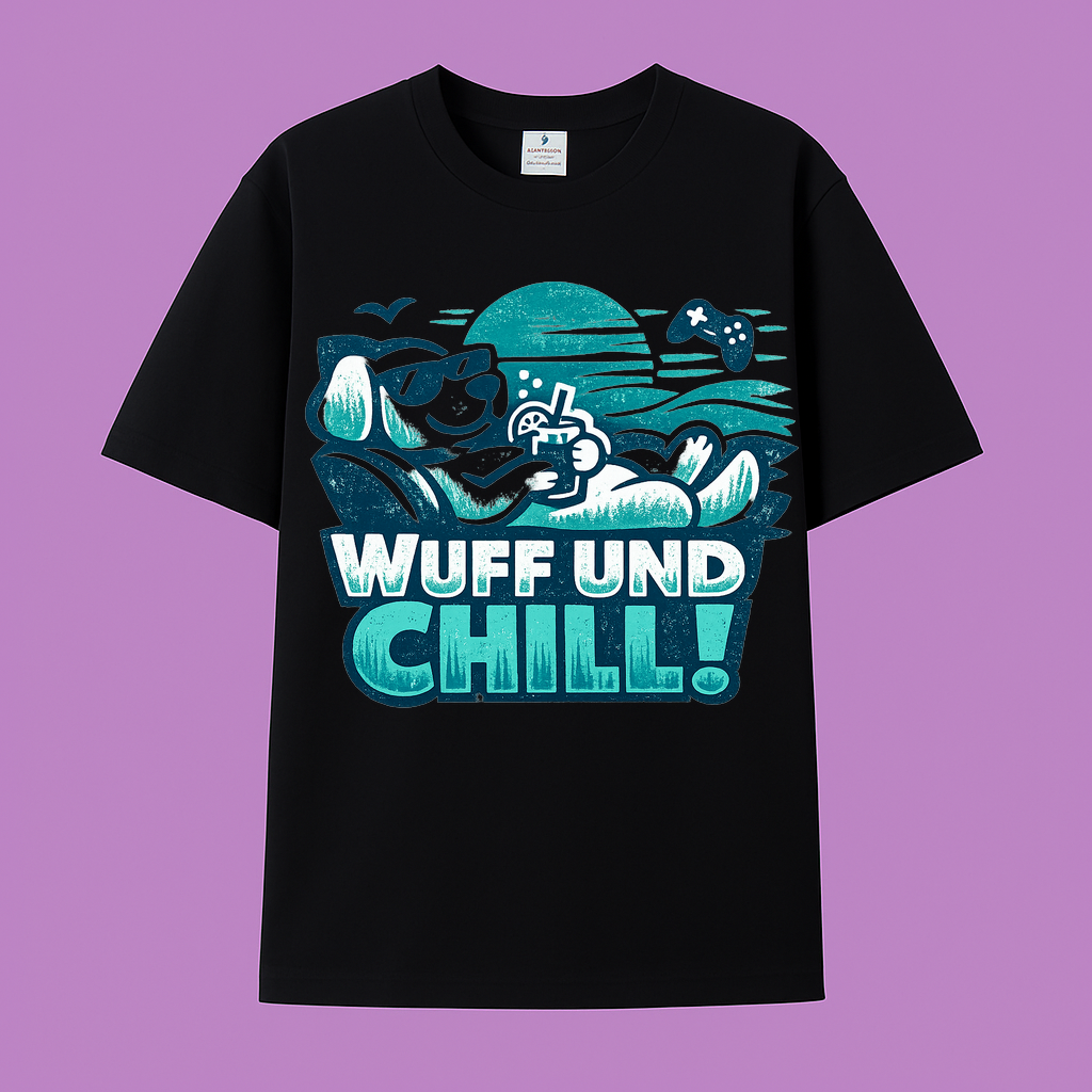 Wuff und Chill! t-shirt