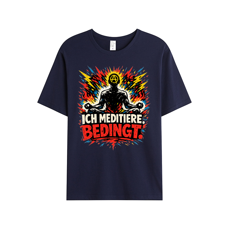 T-Shirt Meditationsmuffel – Chill & Flow Yoga Shirt