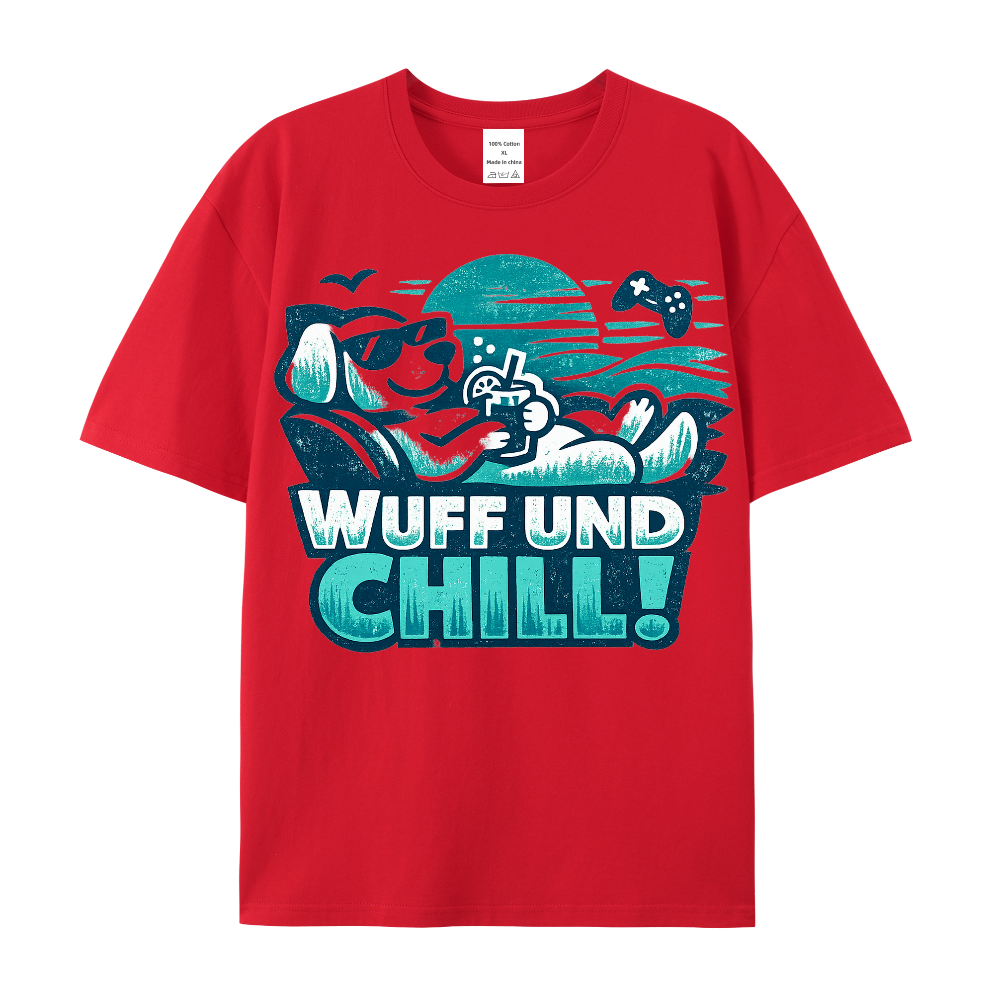 Wuff und Chill! t-shirt