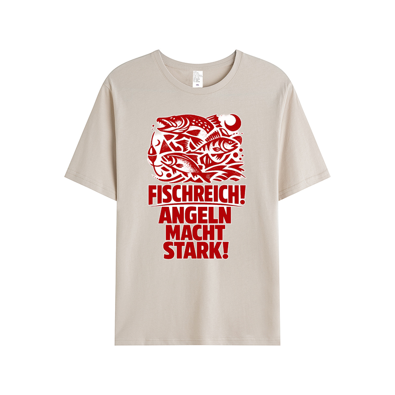 T-Shirt Anglerkraft: Stark im Fischreich!