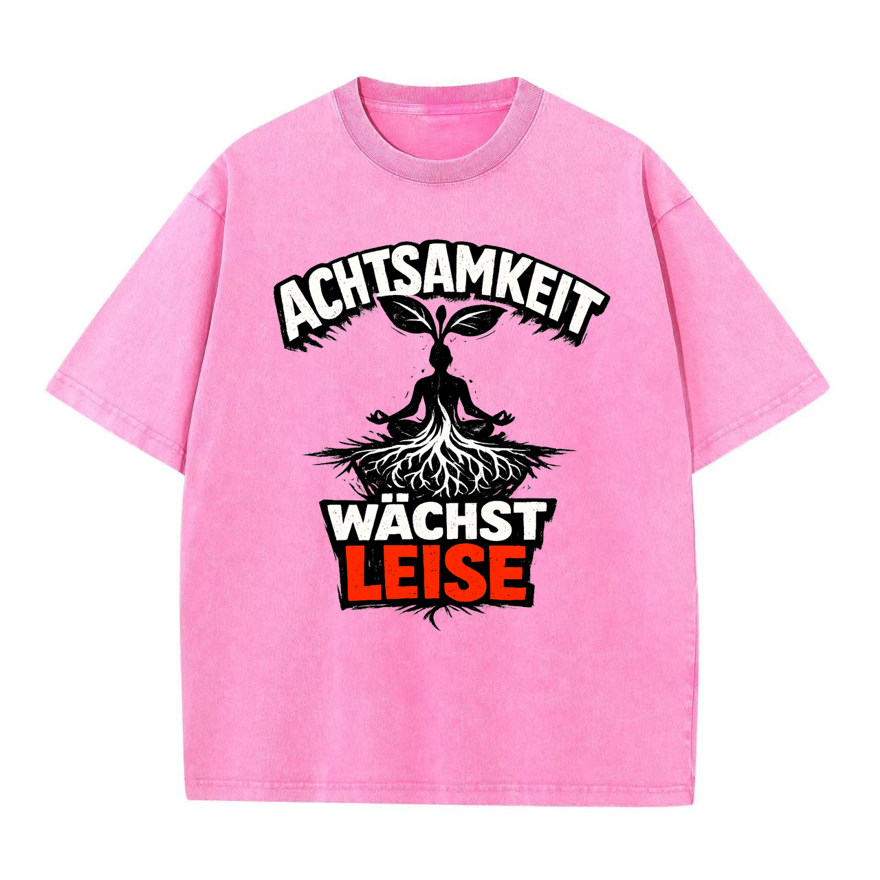 T-Shirt Achtsame Blüte