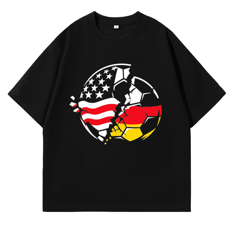 T-shirt Glitzerndes Grätschen im Flutlicht