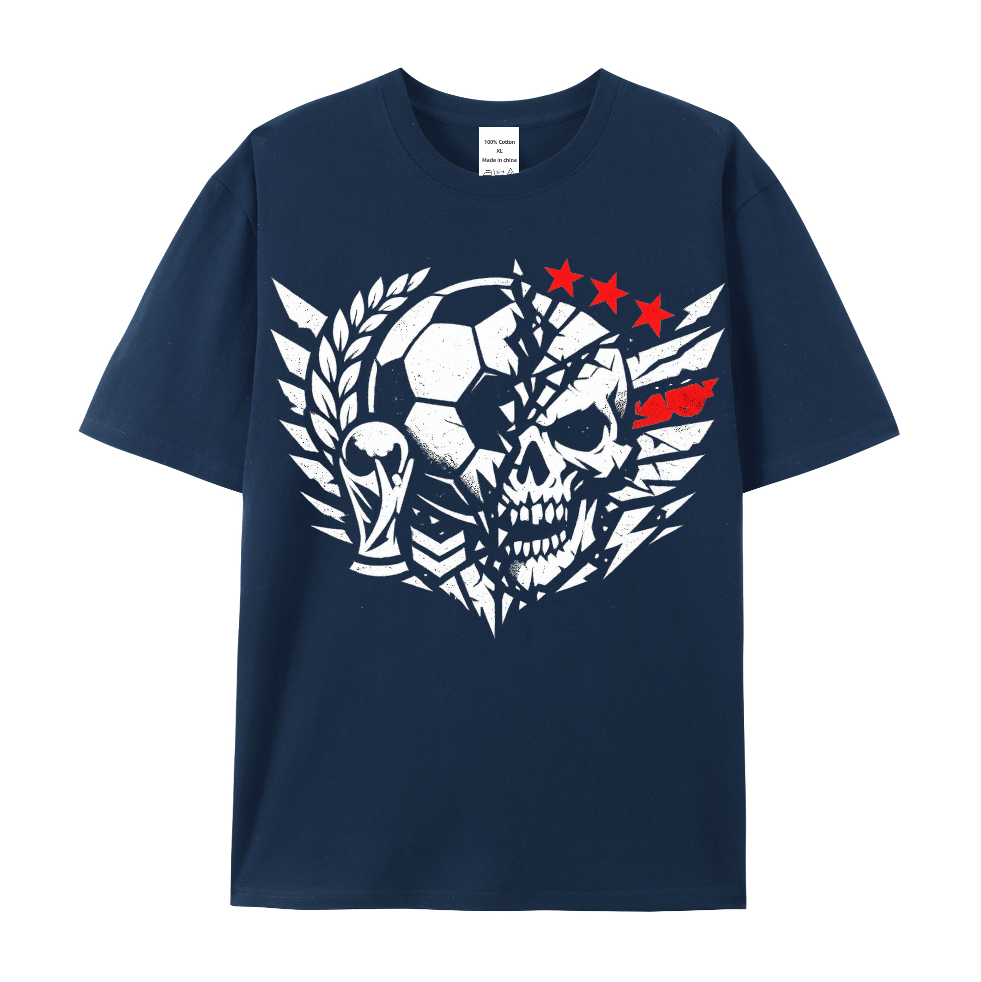 T-shirt Intensiver Kontrastgeist der WM-Spannung