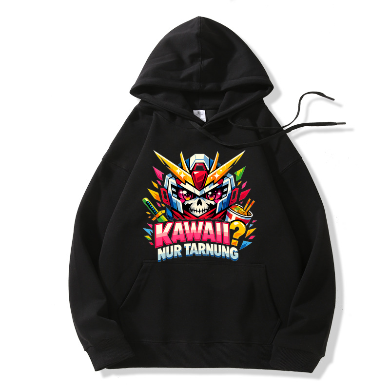 Hoodie Kawaii Tarnmodus