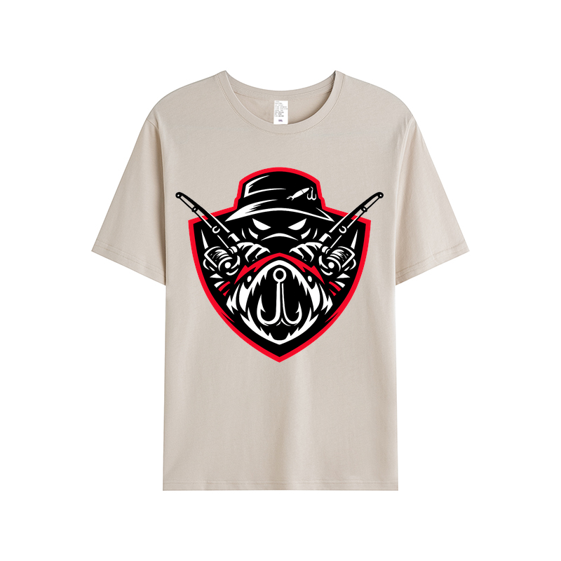 T-Shirt Angelglück am Wasser