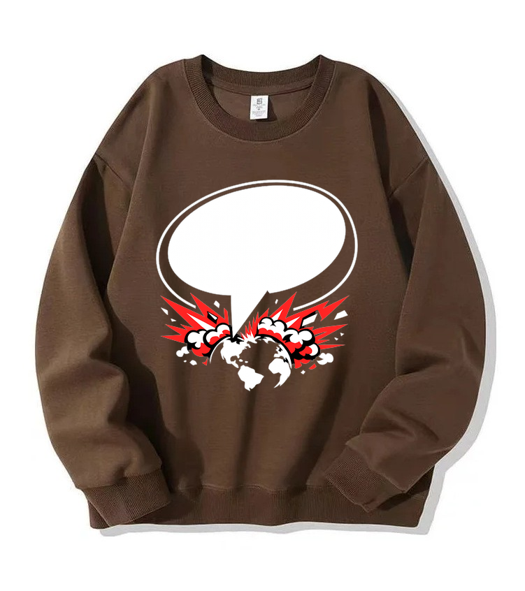Sweatshirt Rebellenball im Raster