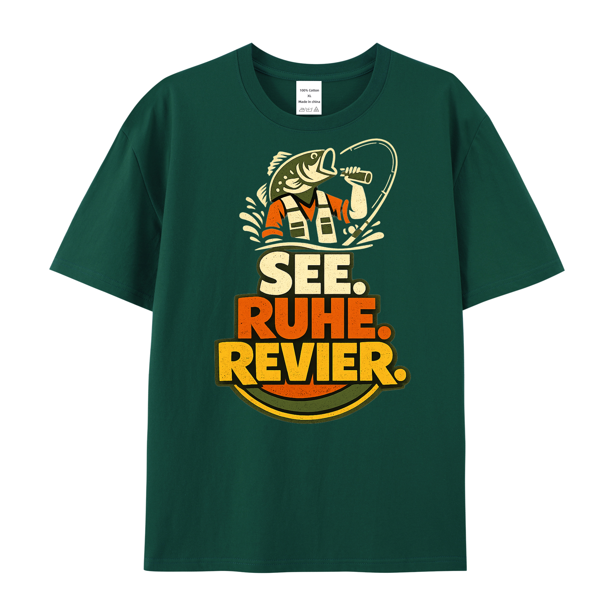 t-shirt SeeRuheRevier Anglerstyle