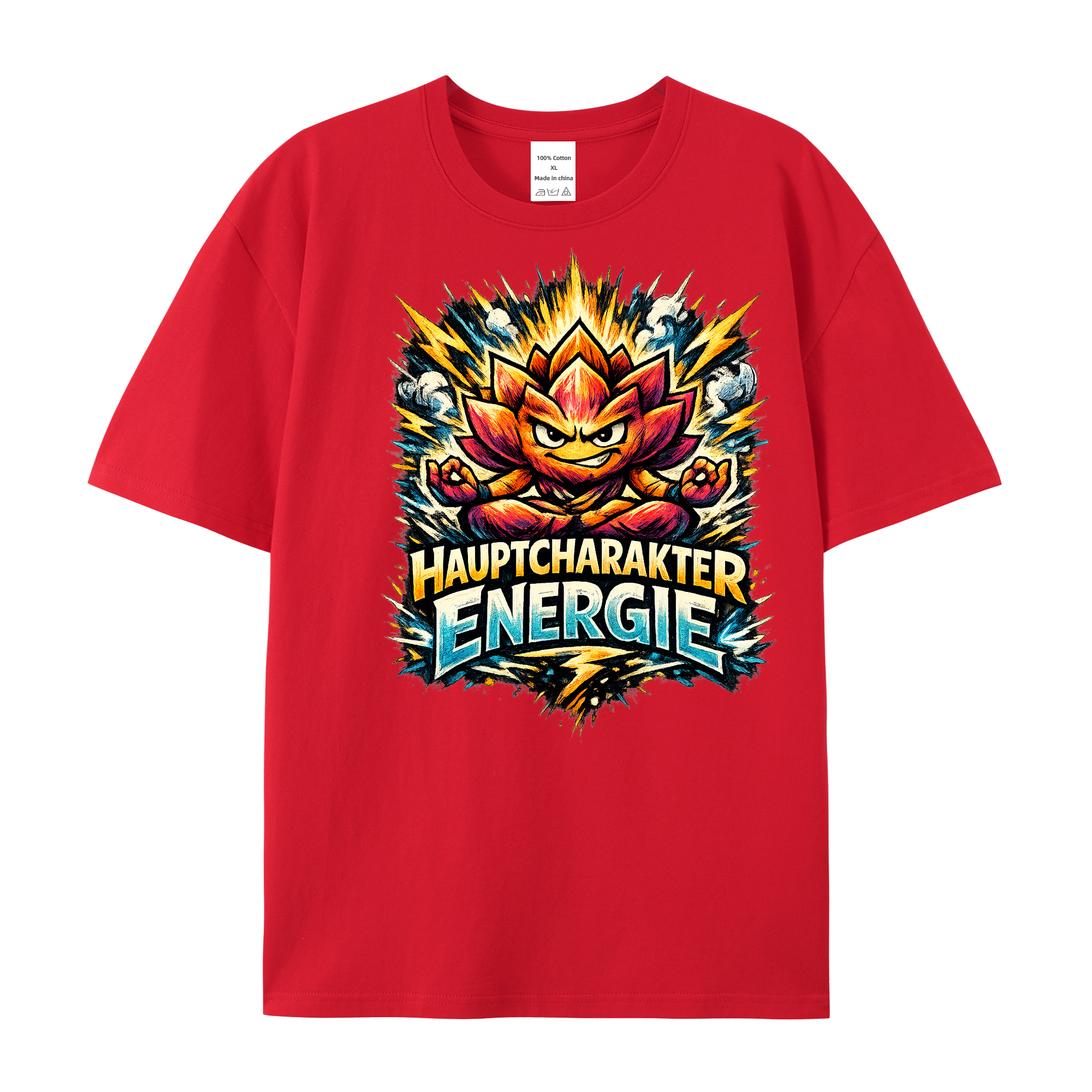 t-shirt Hauptcharakter Yoga Flow