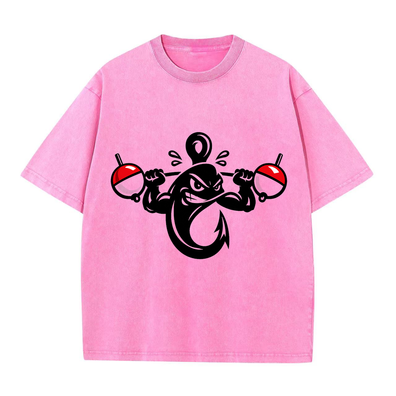 T-Shirt Angelglück am Wasser