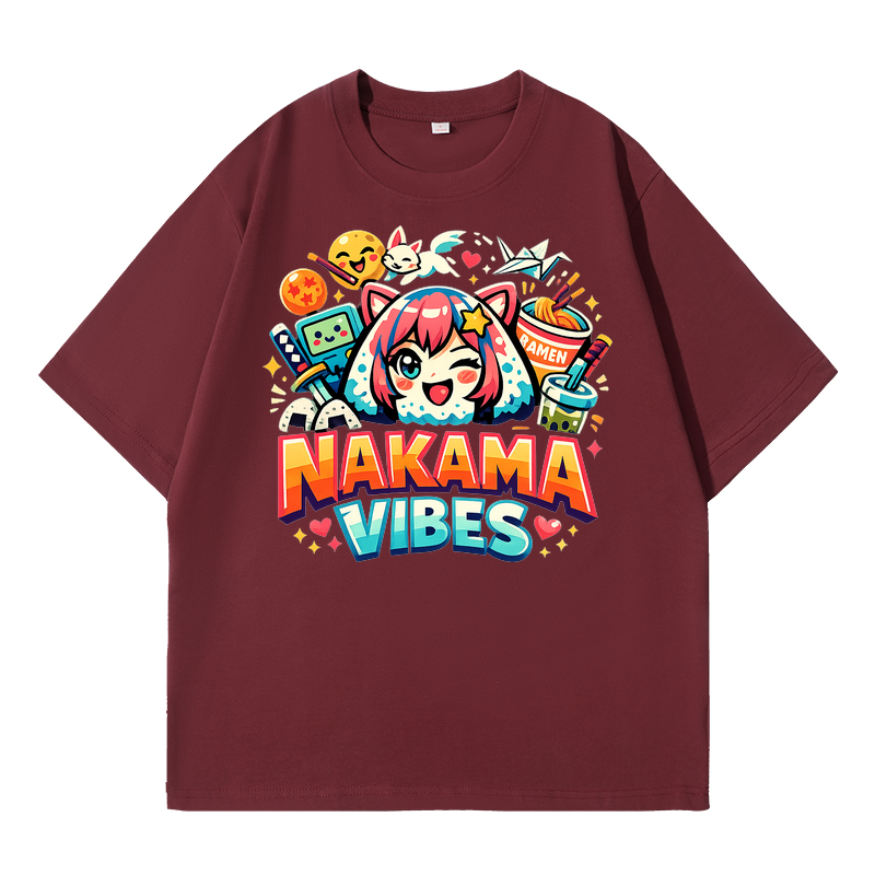T-Shirt Nakama Vibes – Anime Freundschafts-Style