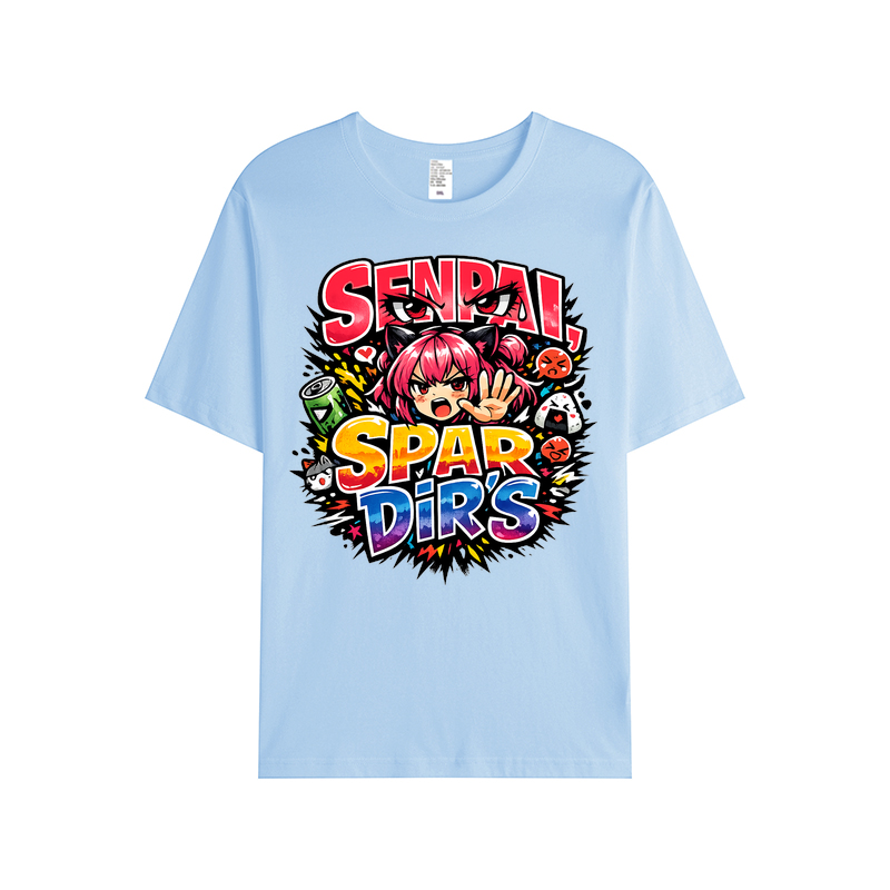 T-Shirt Senpai Spar Dir's Anime Vibe
