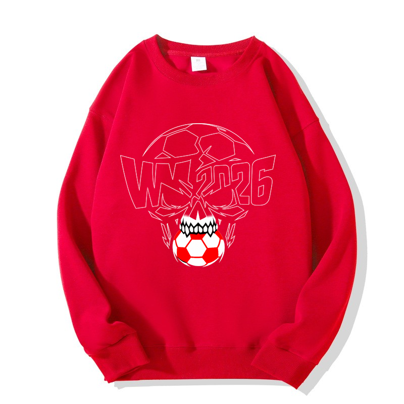 Sweatshirt Aufruhr Typo im Flutlichtwirbel